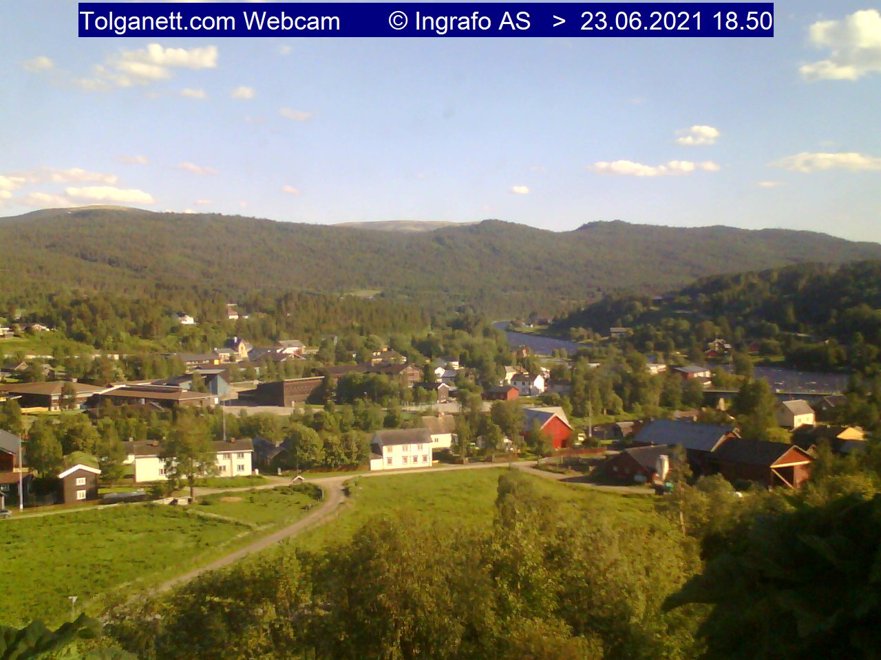 Webcam: Village Center of Tolga, Norvegia